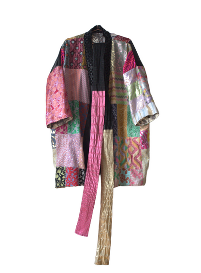 NYC Patchwork Kimono