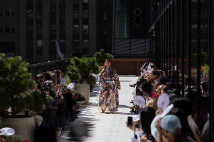 Flamboyant brocade long skirt