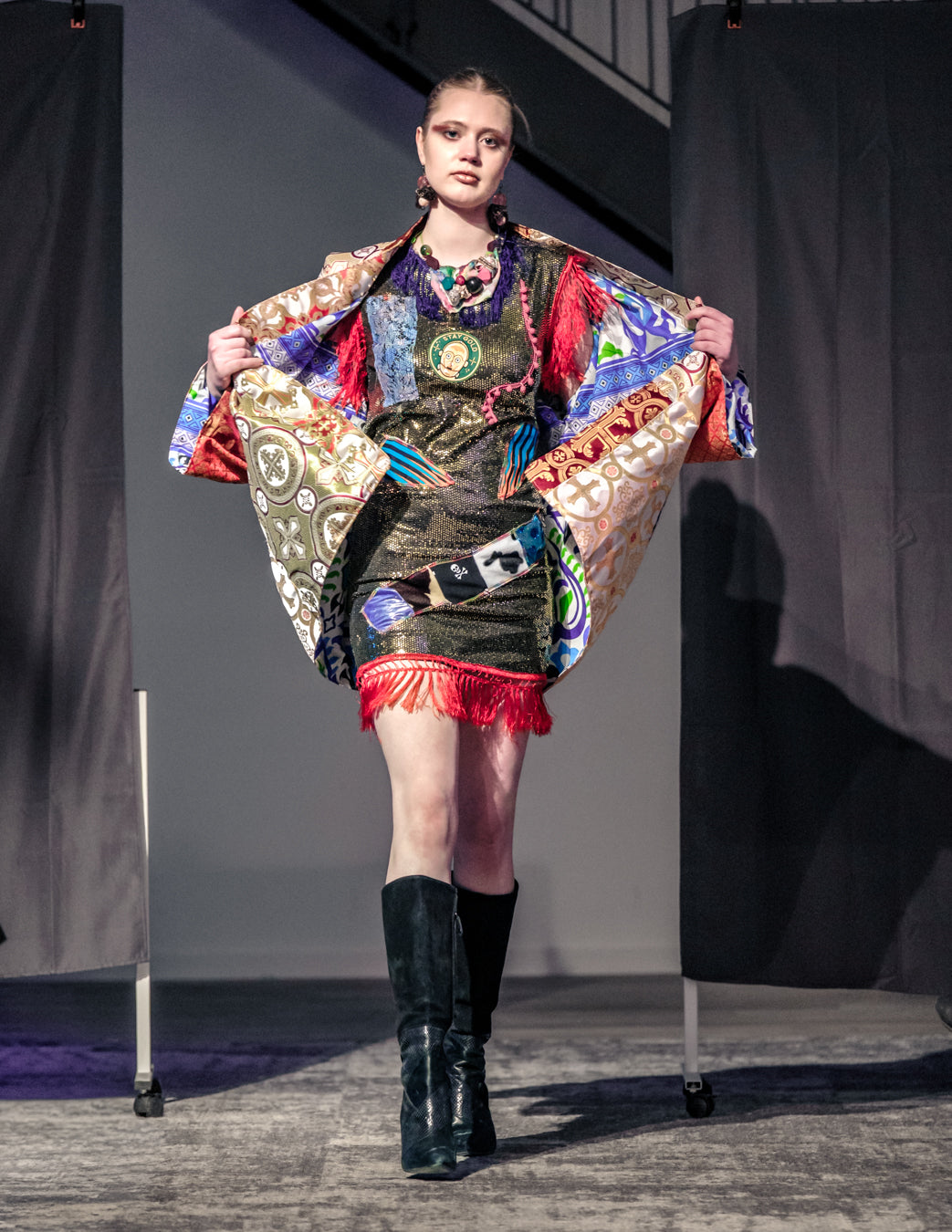 Byzantine chant kimono