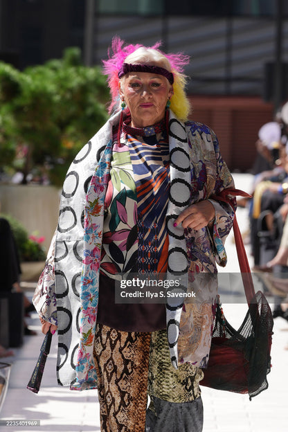 Brocade circles kimono - PAULINA'S FRIENDS