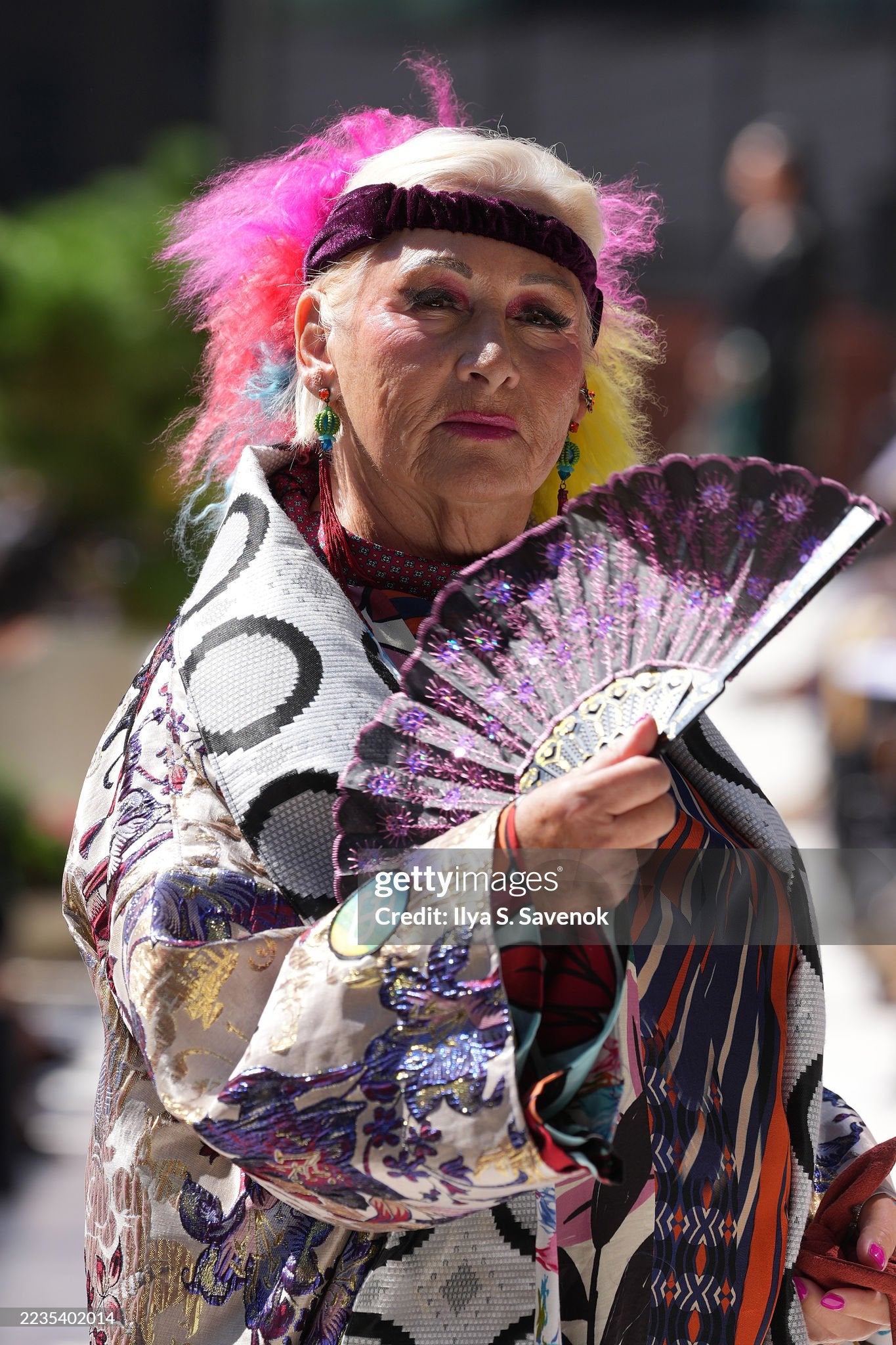 Brocade circles kimono - PAULINA'S FRIENDS