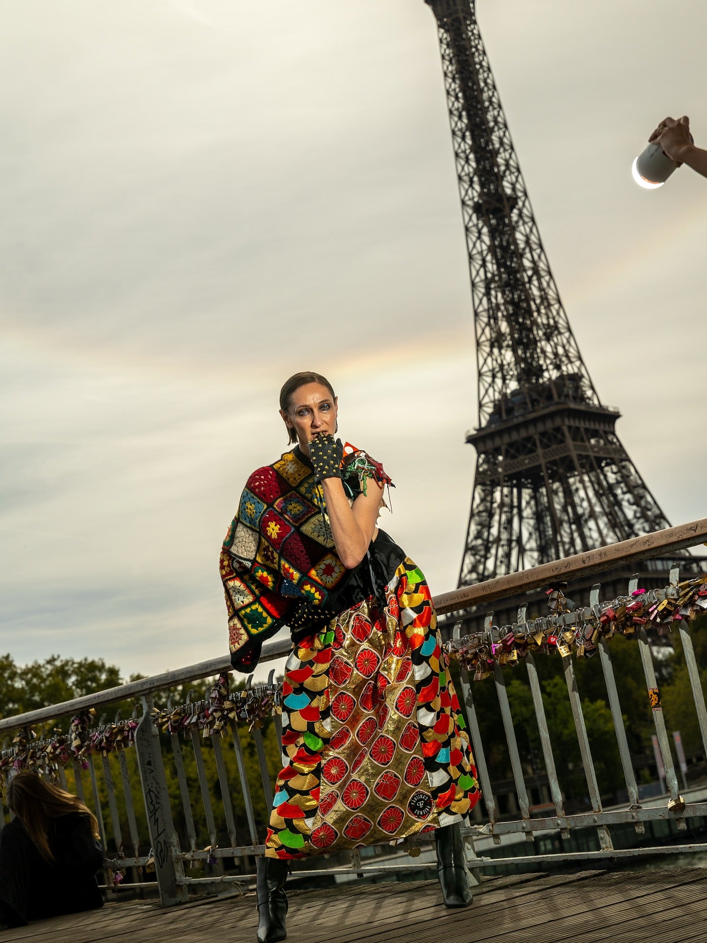 Chanel leftovers crochet blanket top - PAULINA'S FRIENDS