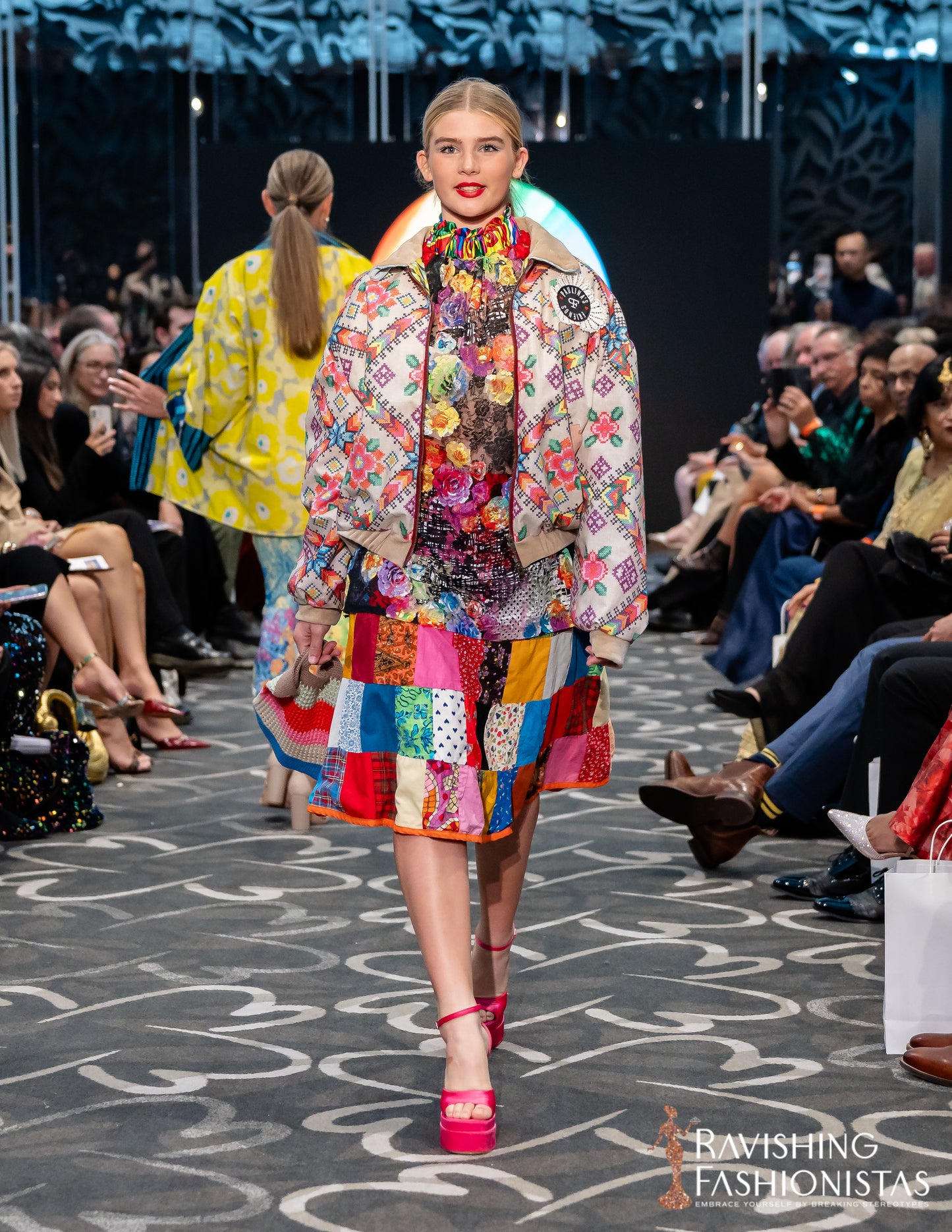 Patchwork skirt short - PAULINA'S FRIENDS