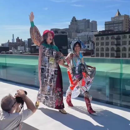 NYFW Byzantium Long Dress