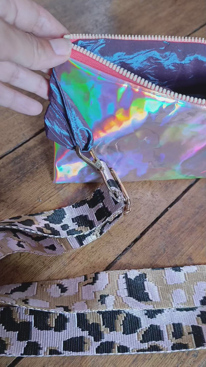 Holographic animal bag