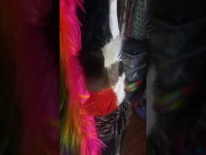 Fluffy scarf