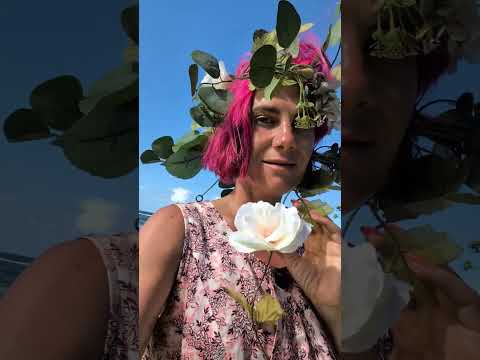 Hawaii flower dress 1