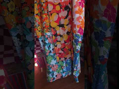 Flowers oversized dress