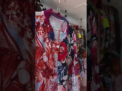 Big flowers transparent top