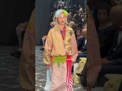 Playful geommetrical skirt