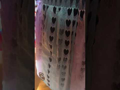Hearts skirt