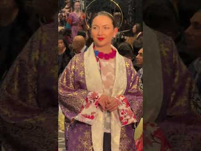 Celestial chants kimono