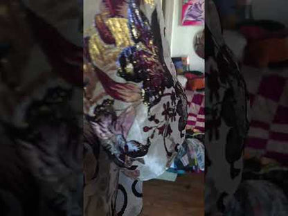 Brocade circles kimono