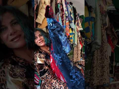 Fancy sequins upcycled dress