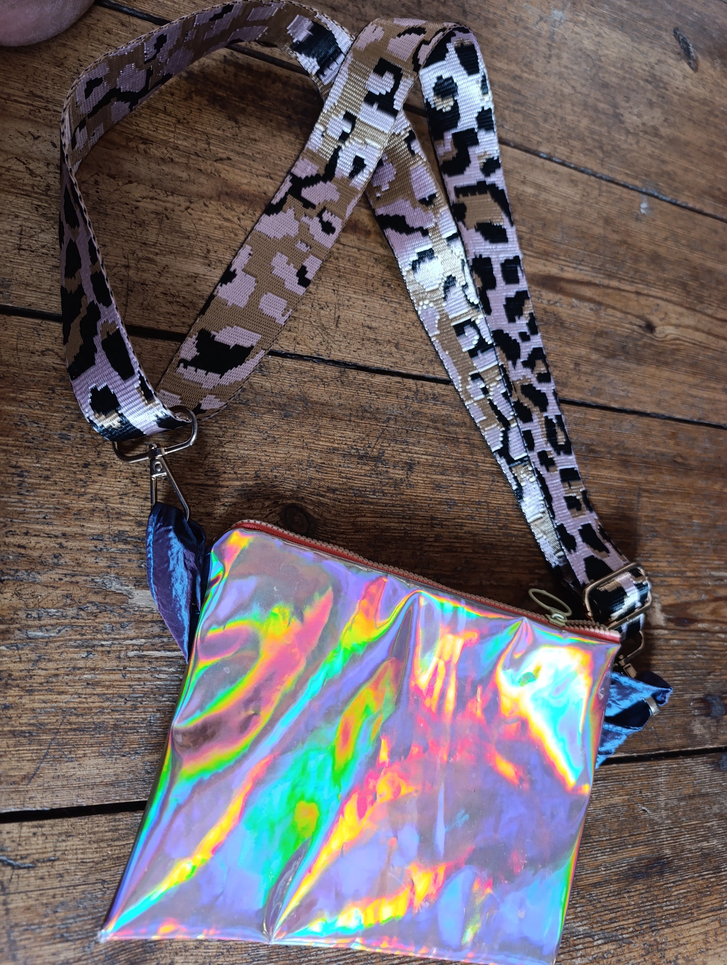 Holographic animal bag