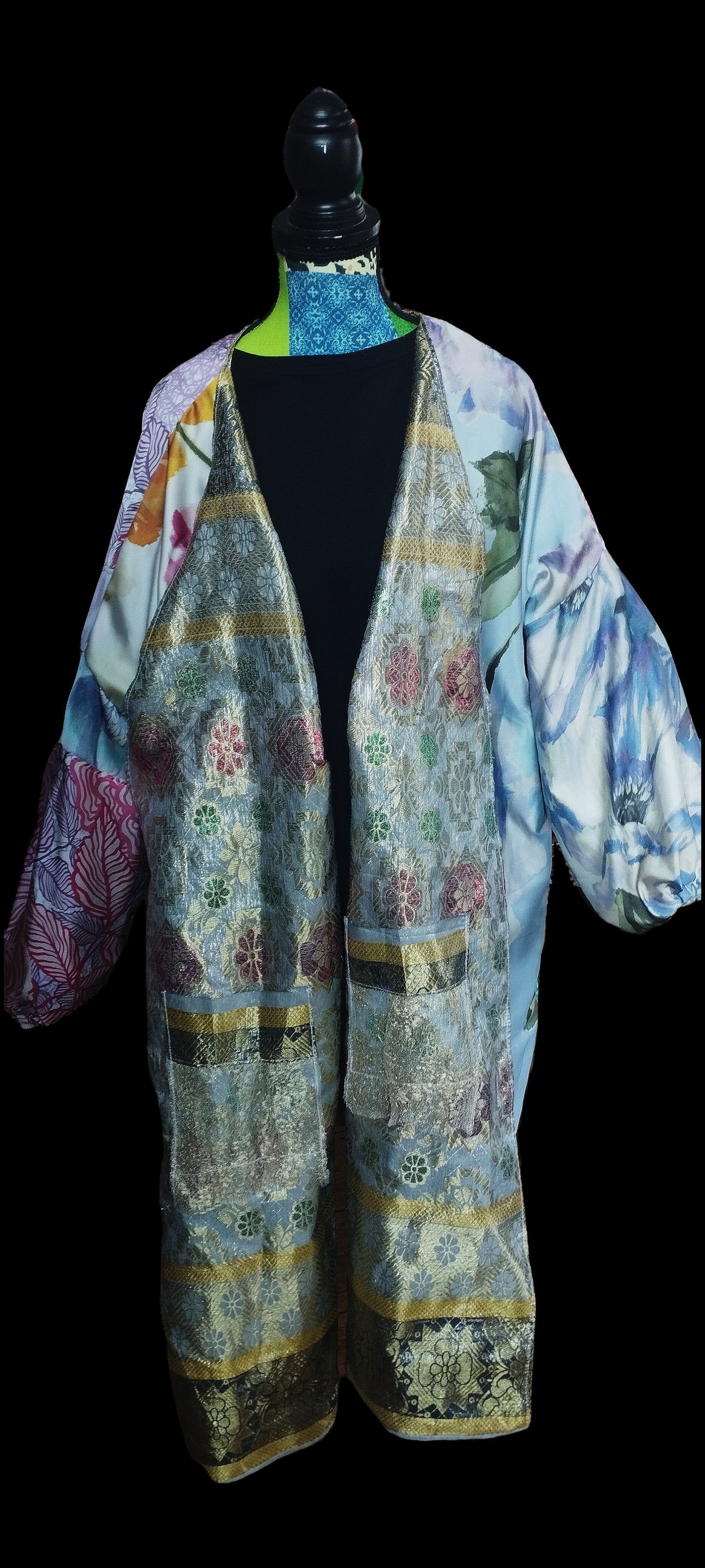 Royal puff kimono